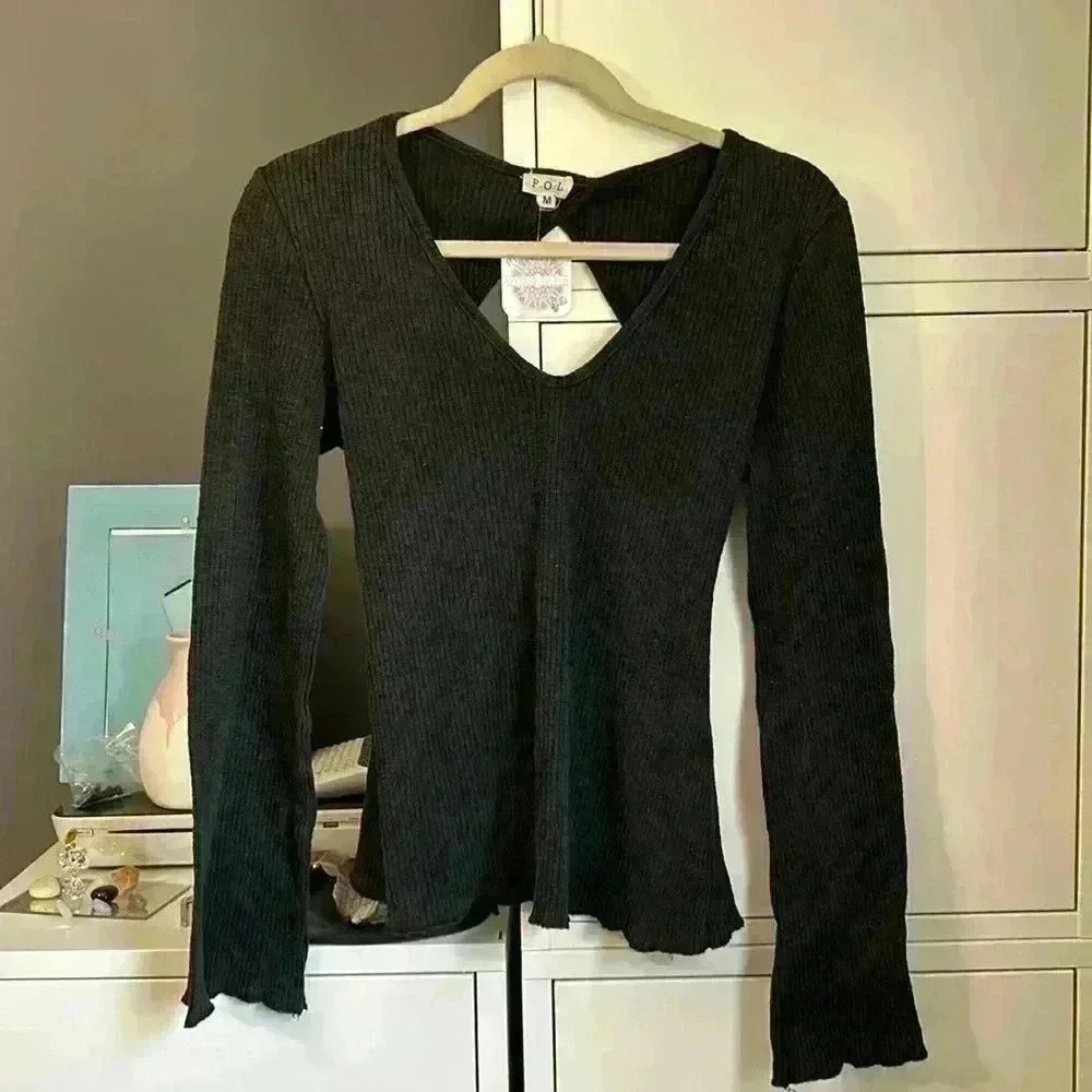 POL | Open Back Babydoll Top